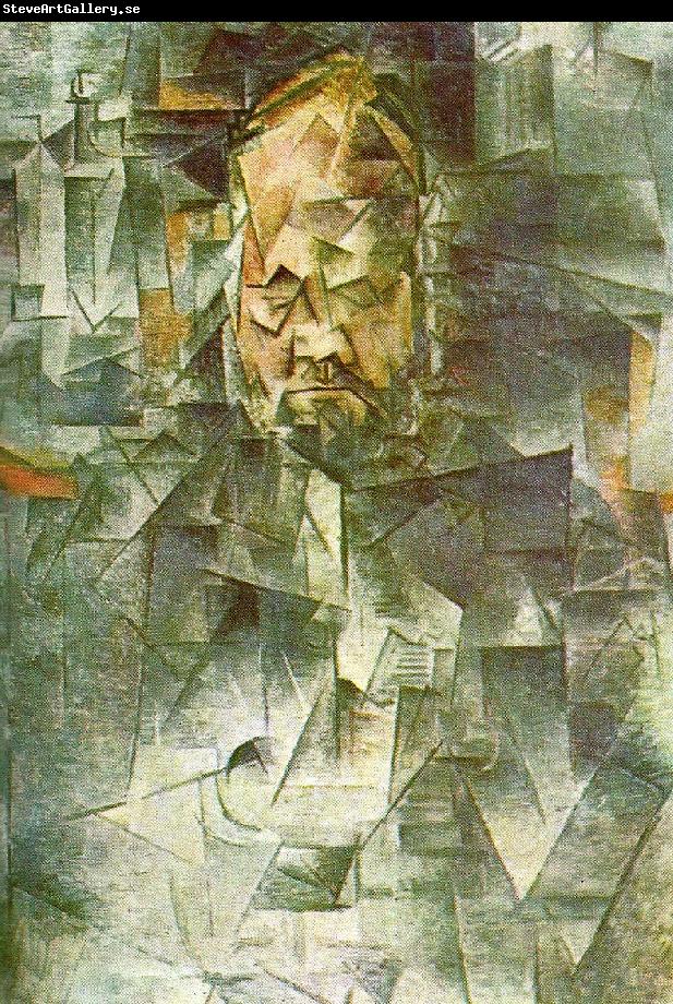 pablo picasso portratt av ambroise vollard